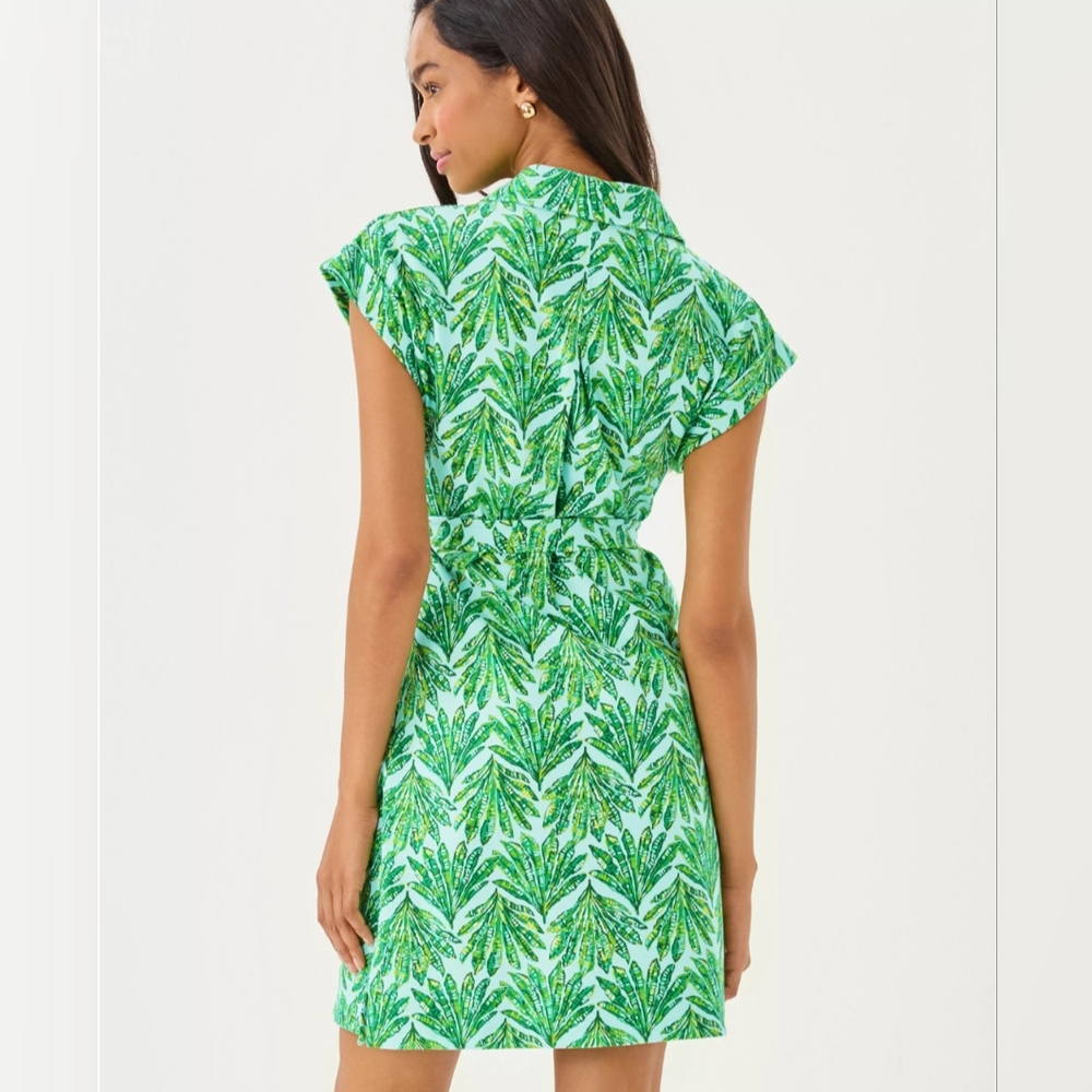 NWT Lilly Pulitzer Green Dress - M - Picture 3 of 5